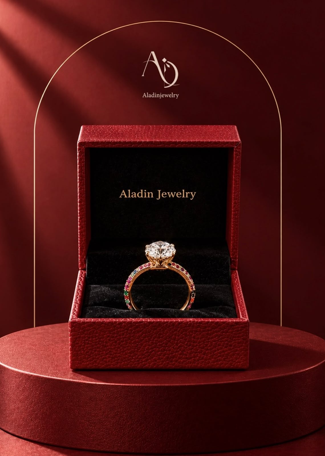 Finished Aladin Jewelry custom ring