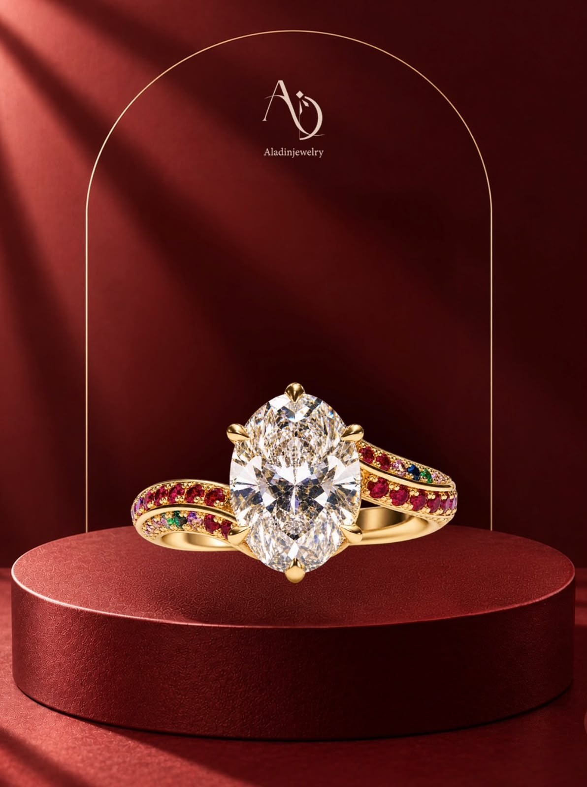 Custom Aladin Jewelry ring